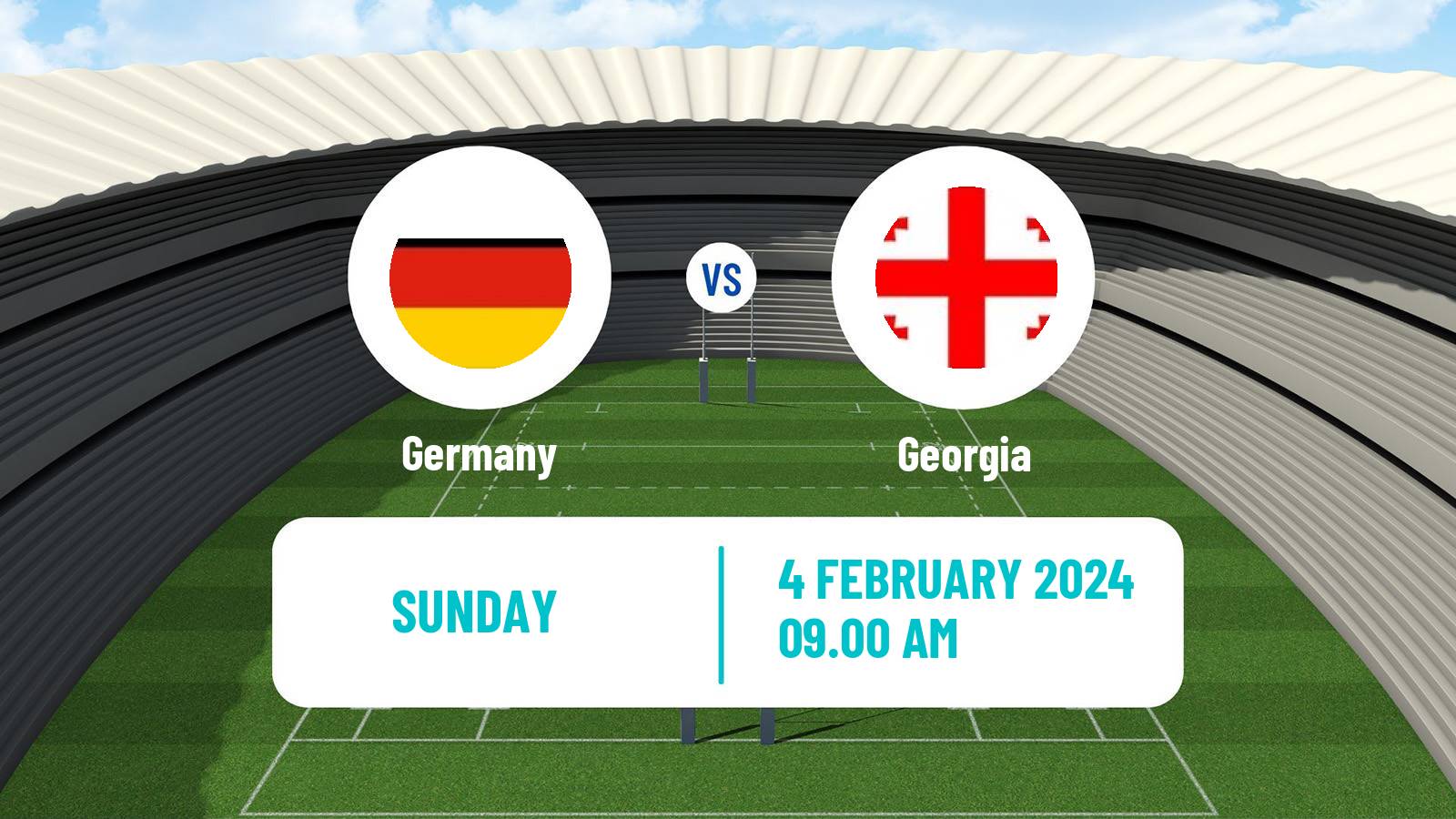 Rugby union Rugby Europe Championship Germany - Georgia