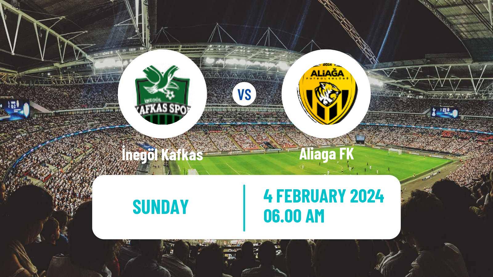 Soccer Turkish 3 Lig Group 1 İnegöl Kafkas - Aliaga