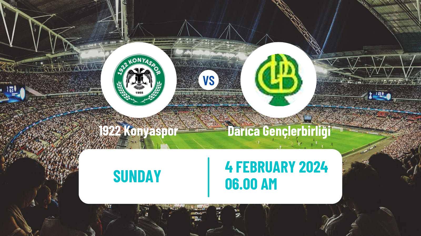 Soccer Turkish 3 Lig Group 3 1922 Konyaspor - Darıca Gençlerbirliği