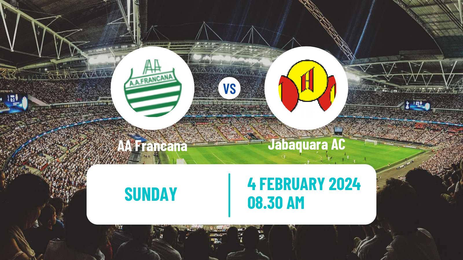 Soccer Brazilian Campeonato Paulista A4 Francana - Jabaquara
