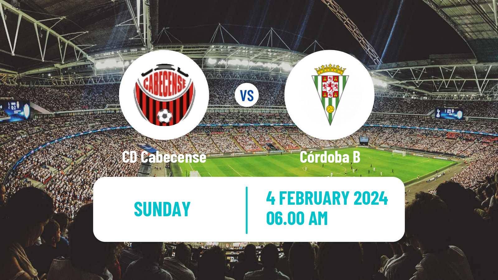 Football Spanish Tercera RFEF - Group 10 Cabecense - Córdoba B