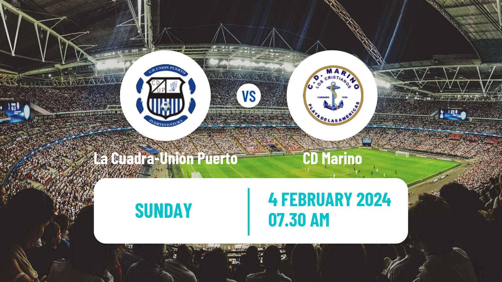 Soccer Spanish Tercera RFEF - Group 12 La Cuadra-Unión Puerto - Marino