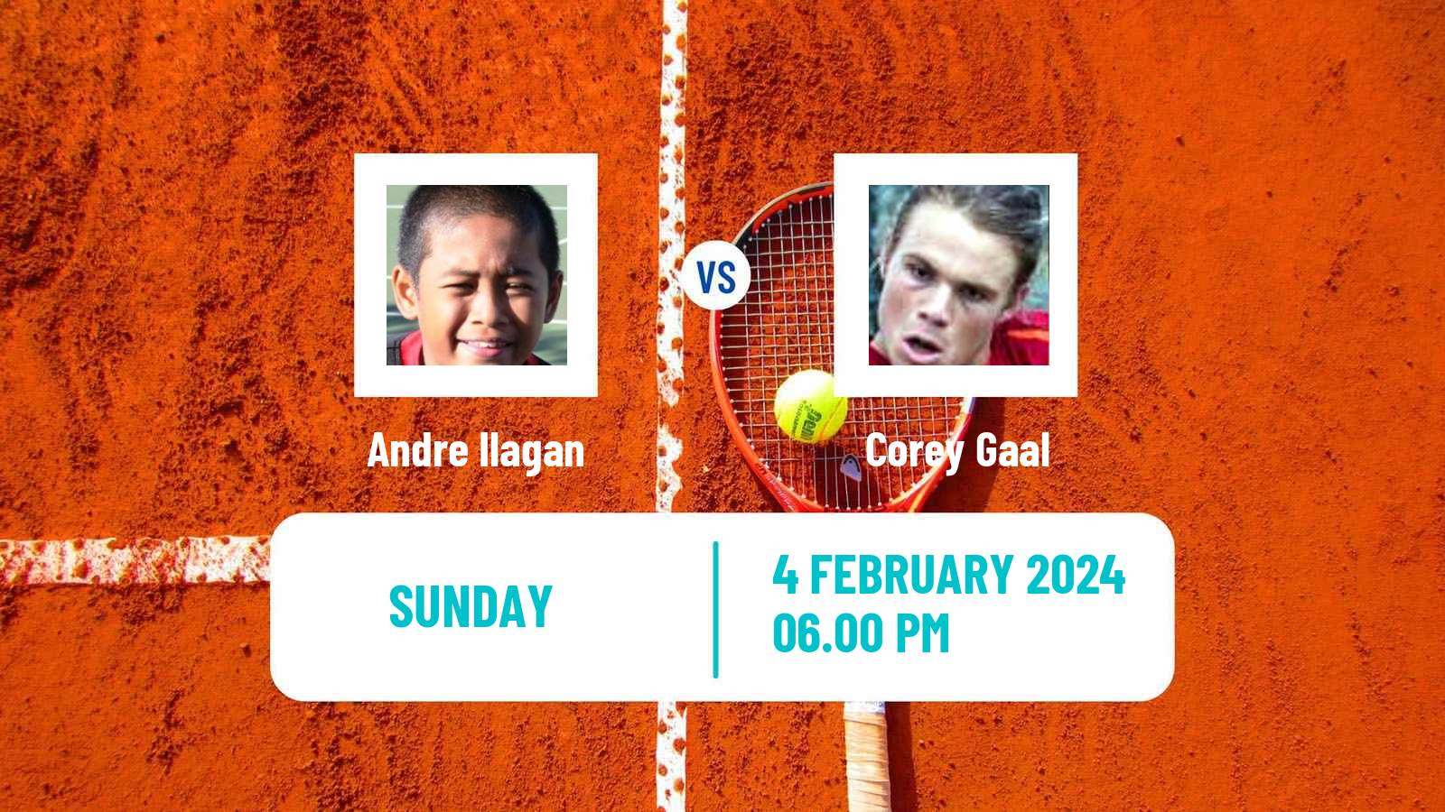 Tennis Burnie 2 Challenger Men Andre Ilagan - Corey Gaal