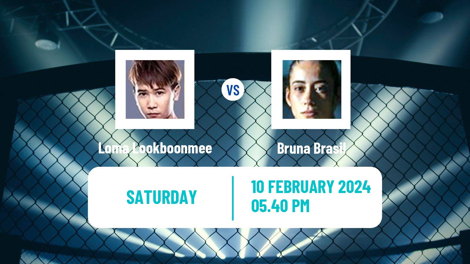 MMA Strawweight UFC Women Loma Lookboonmee - Bruna Brasil