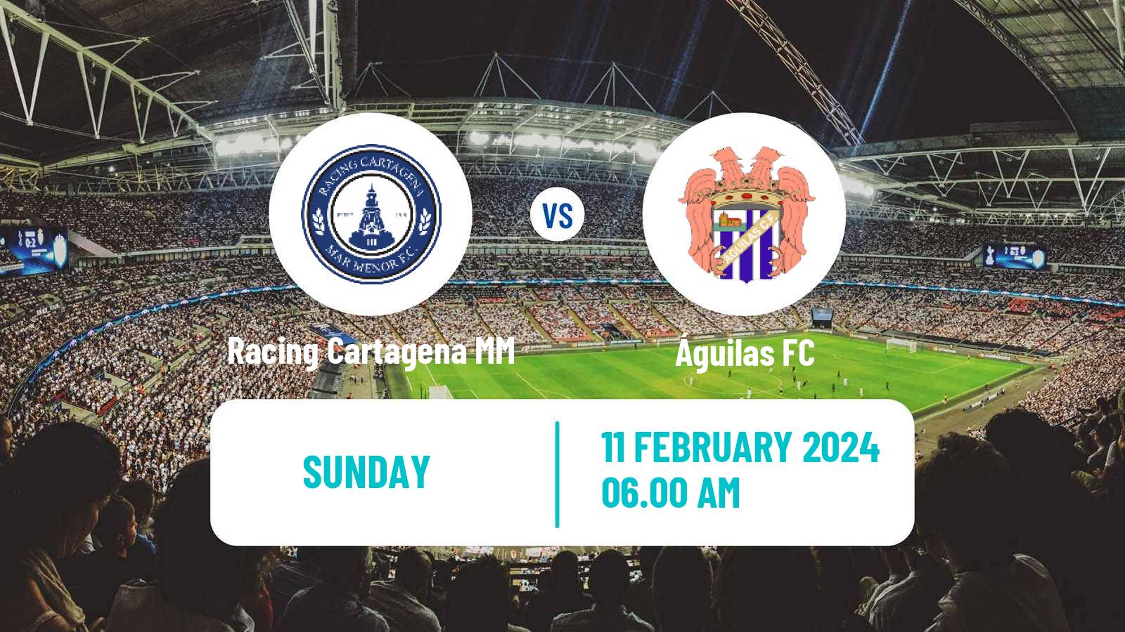 Soccer Spanish Segunda RFEF - Group 4 Racing Cartagena MM - Águilas