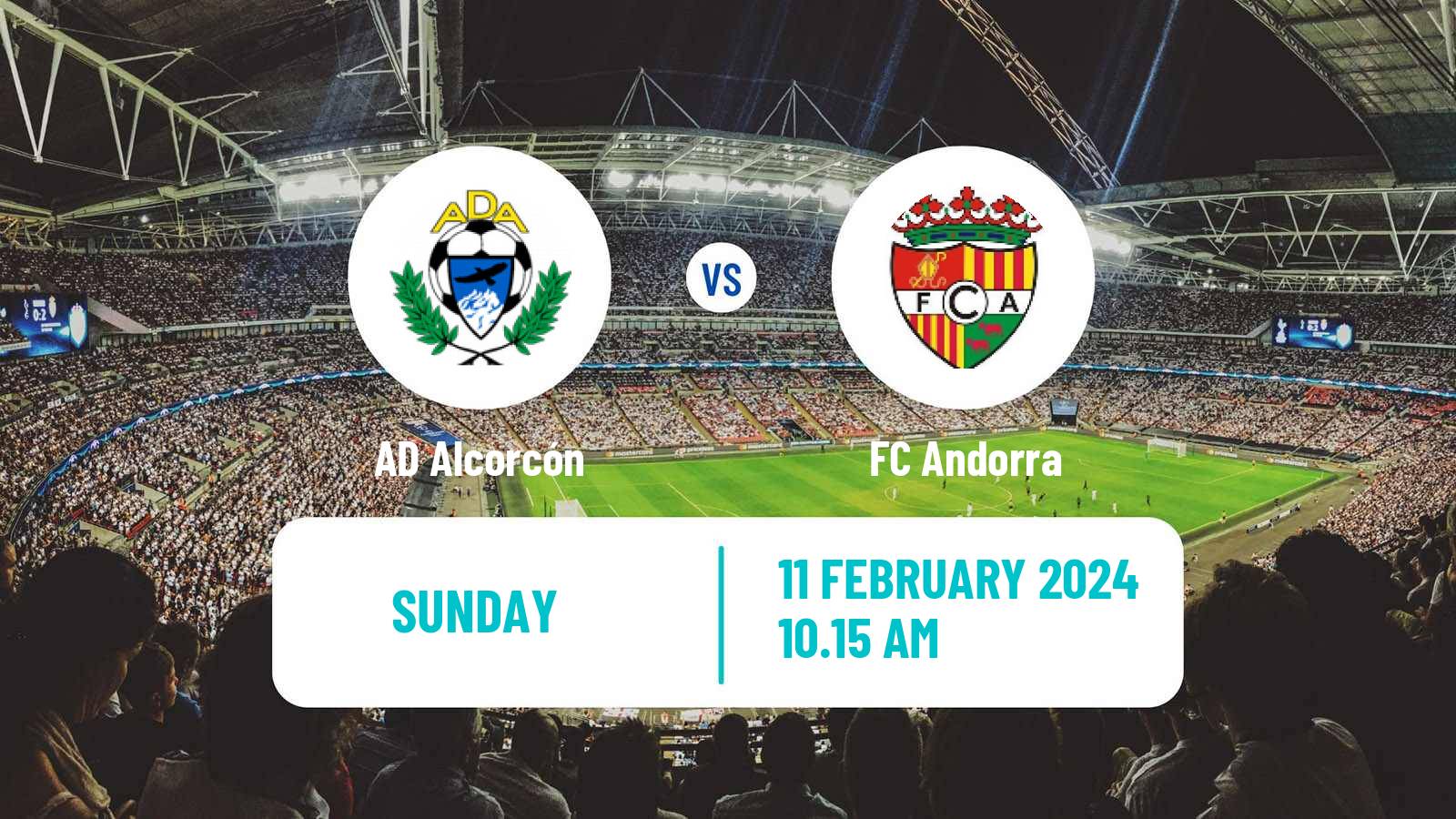 Soccer Spanish LaLiga2 Alcorcón - FC Andorra