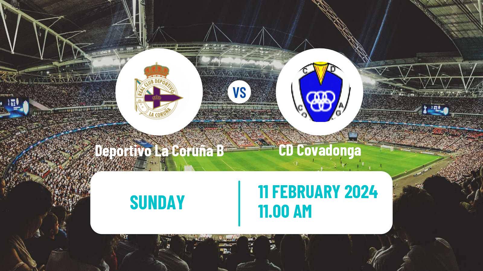 Soccer Spanish Segunda RFEF - Group 1 Deportivo La Coruña B - Covadonga