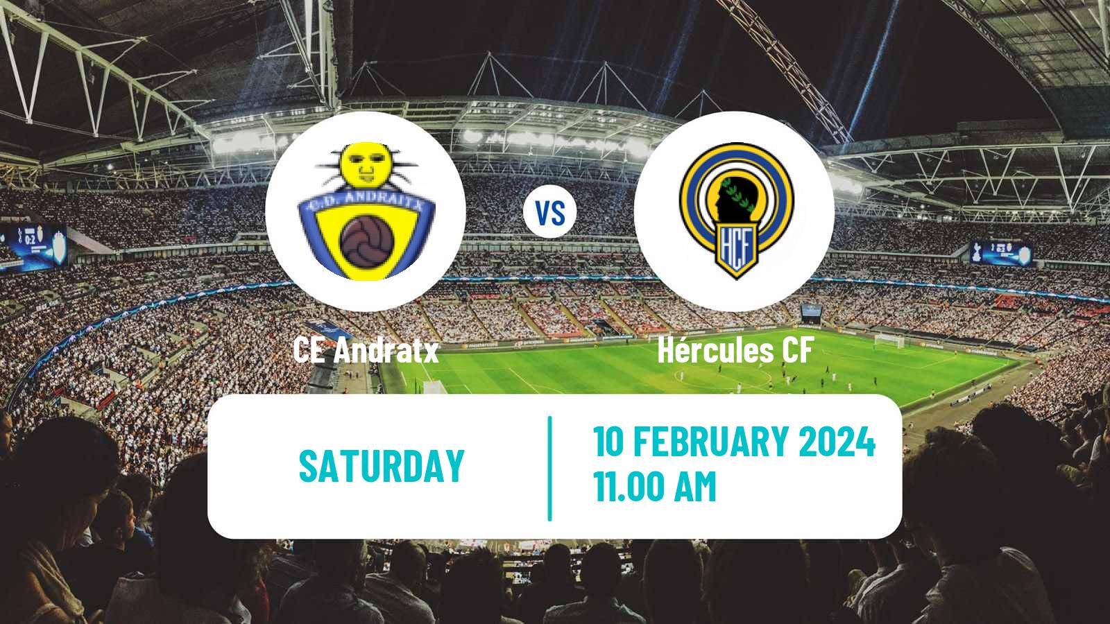 Soccer Spanish Segunda RFEF - Group 3 Andratx - Hércules