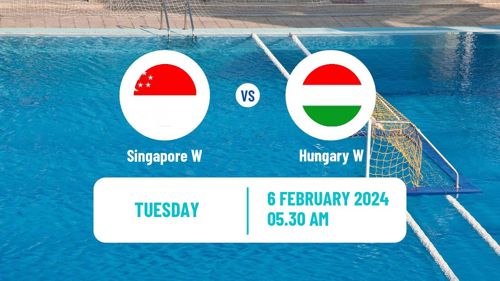 Water polo World Championship Water Polo Women Singapore W - Hungary W