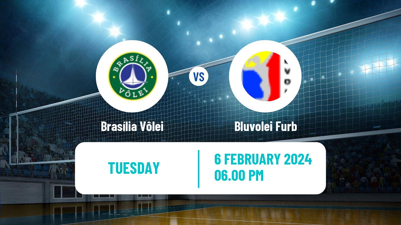 Volleyball Brazilian SuperLiga Volleyball Women Brasília Vôlei - Bluvolei Furb