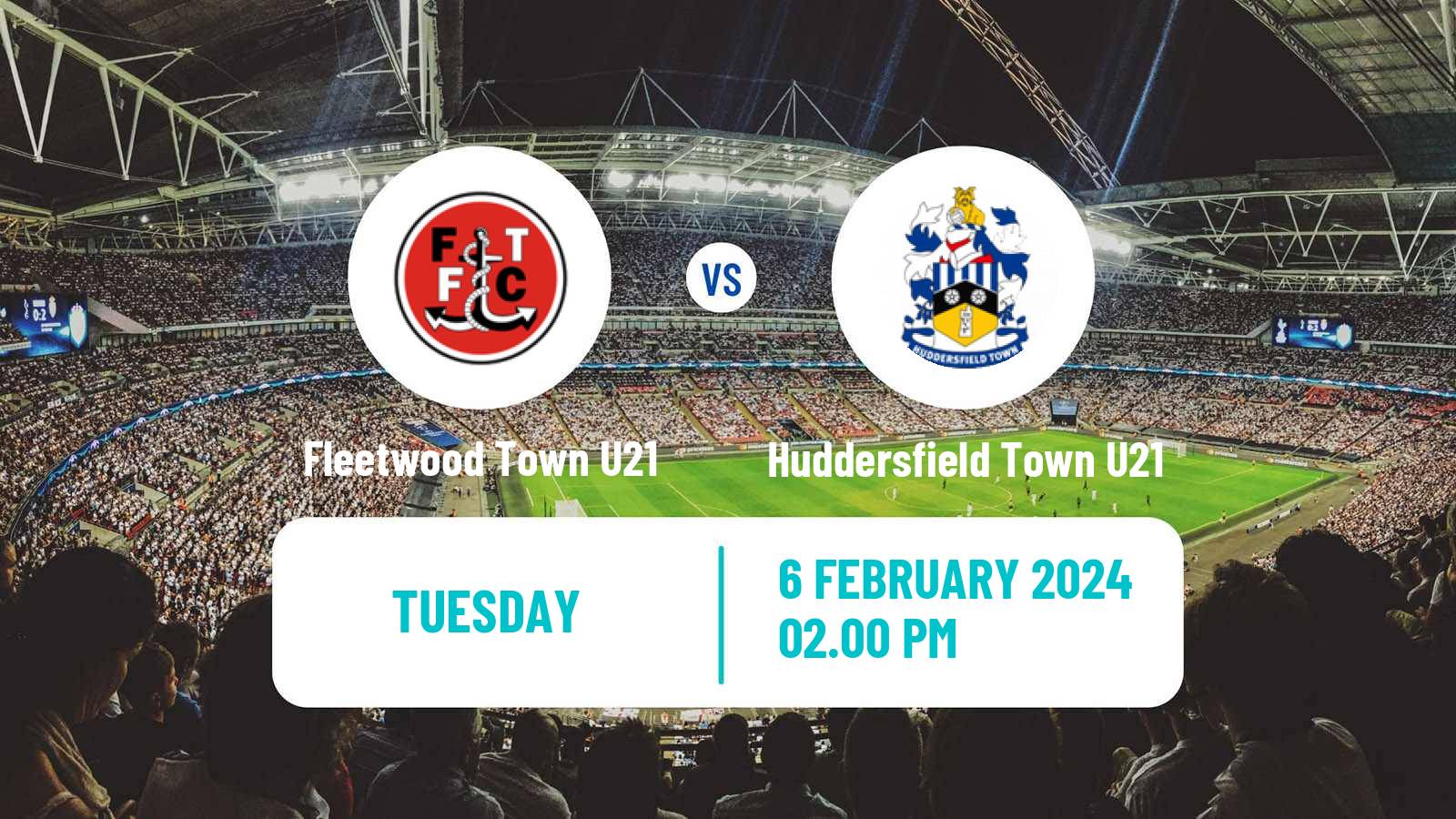 Soccer English Premier League Cup Fleetwood Town U21 - Huddersfield Town U21
