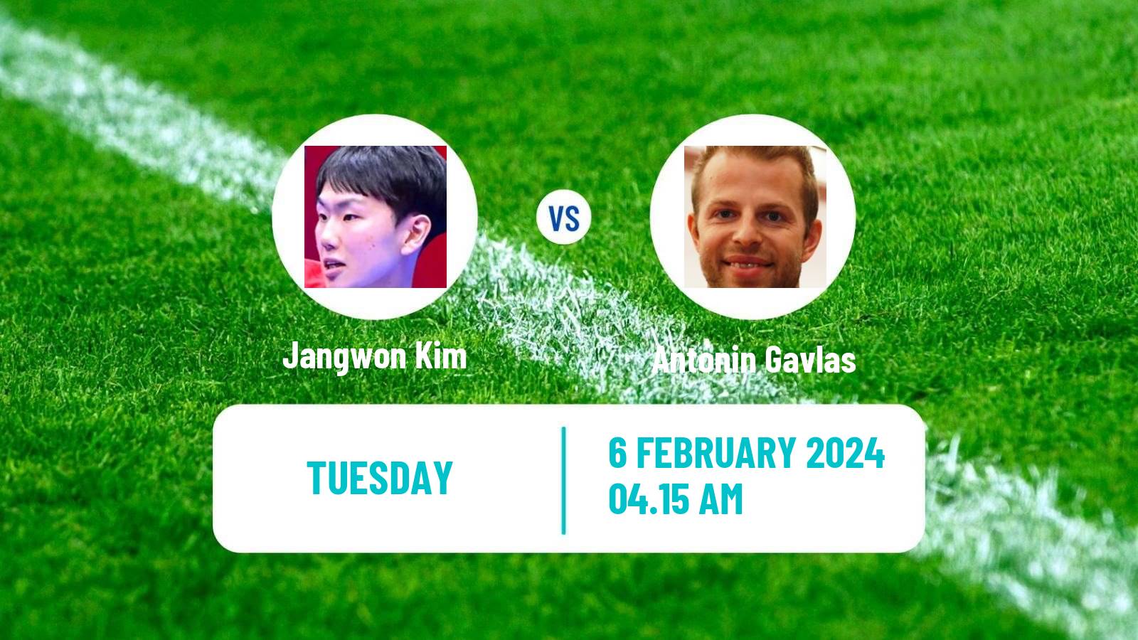 Table tennis Tt Star Series Men Jangwon Kim - Antonin Gavlas
