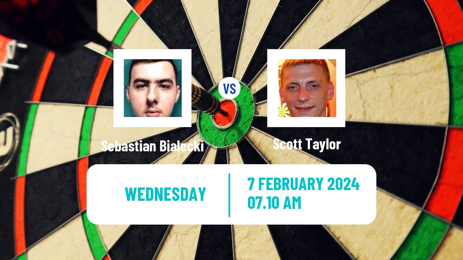 Darts Modus Super Series Sebastian Bialecki - Scott Taylor