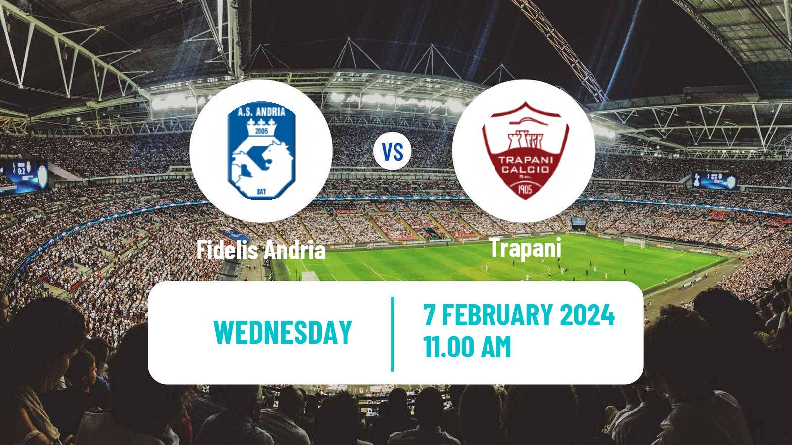 Soccer Coppa Italia Serie D Fidelis Andria - Trapani