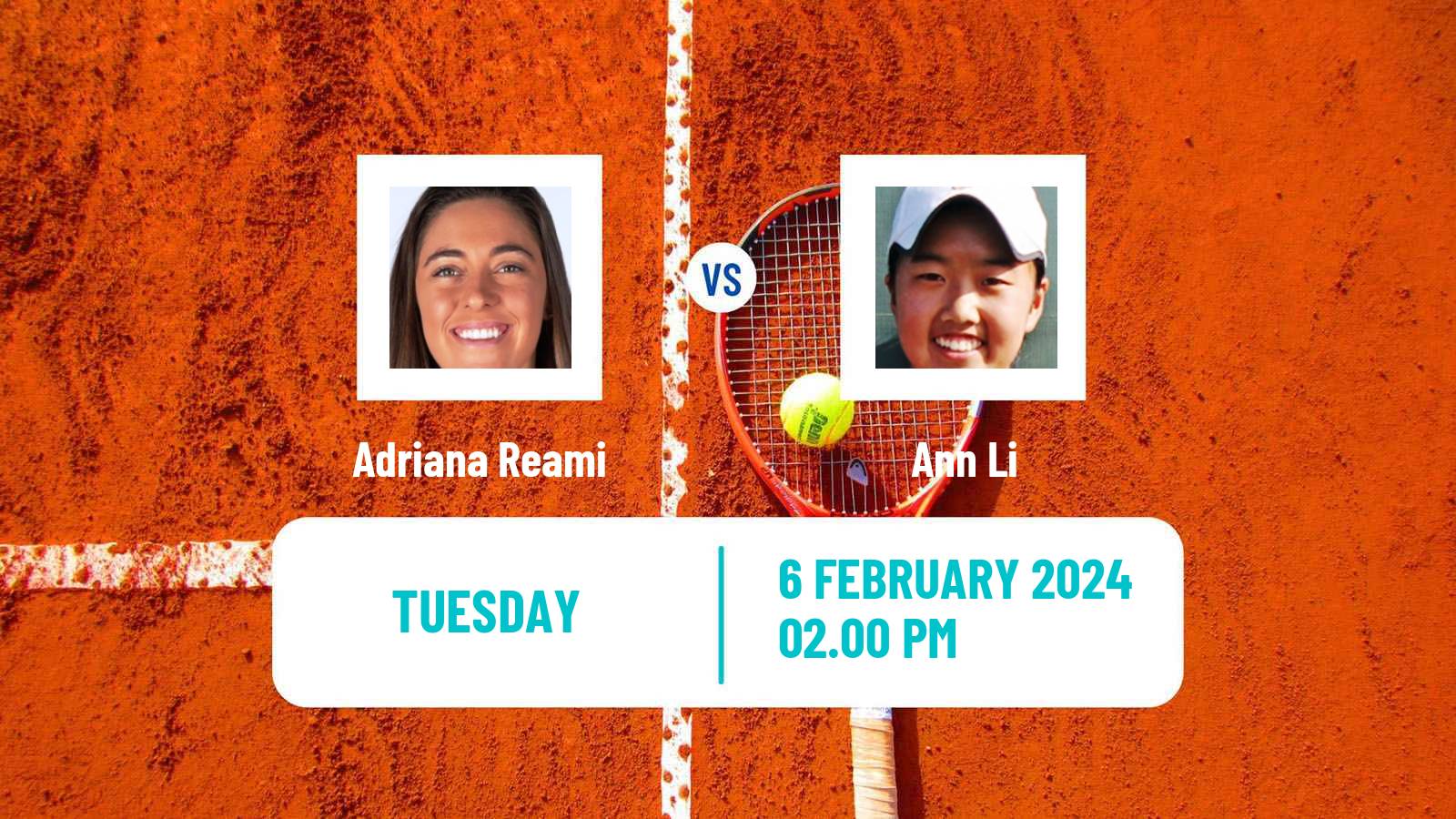 Tennis ITF W100 Irapuato Women Adriana Reami - Ann Li