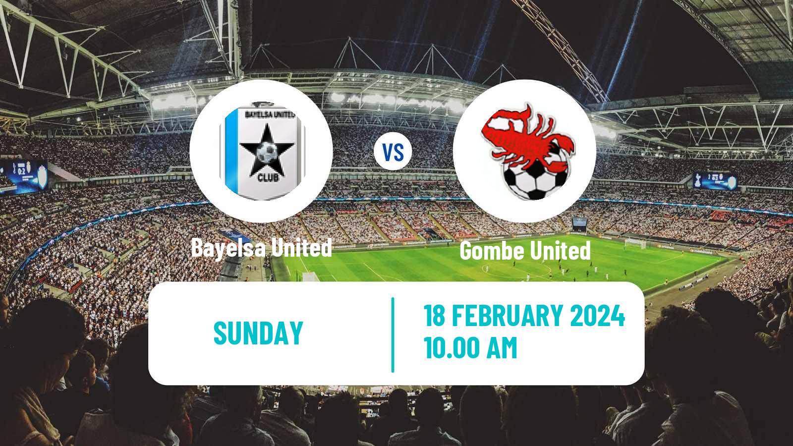 Soccer Nigerian Premier League Bayelsa United - Gombe United