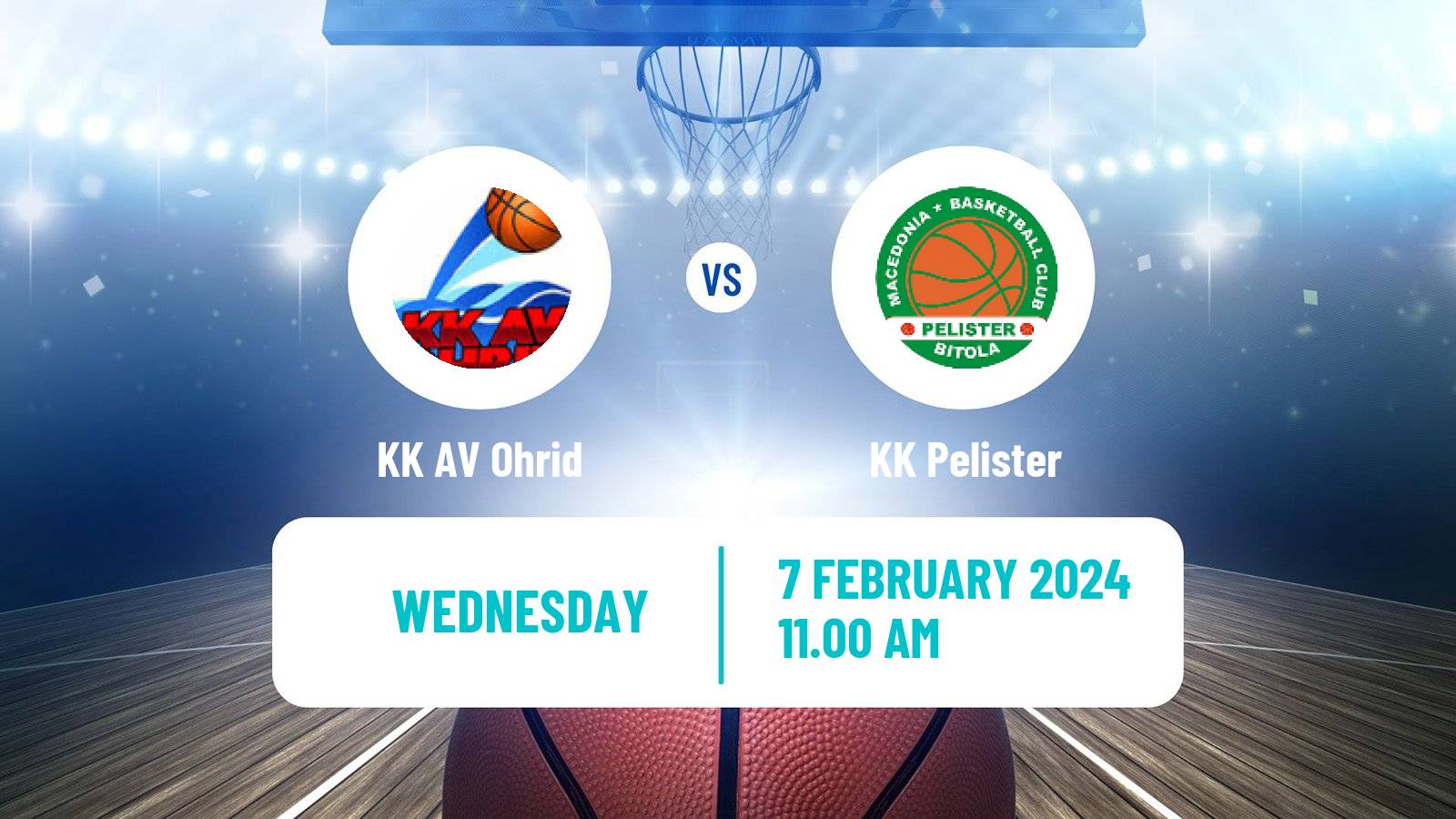Basketball North Macedonian Prva Liga Basketball Ohrid - Pelister