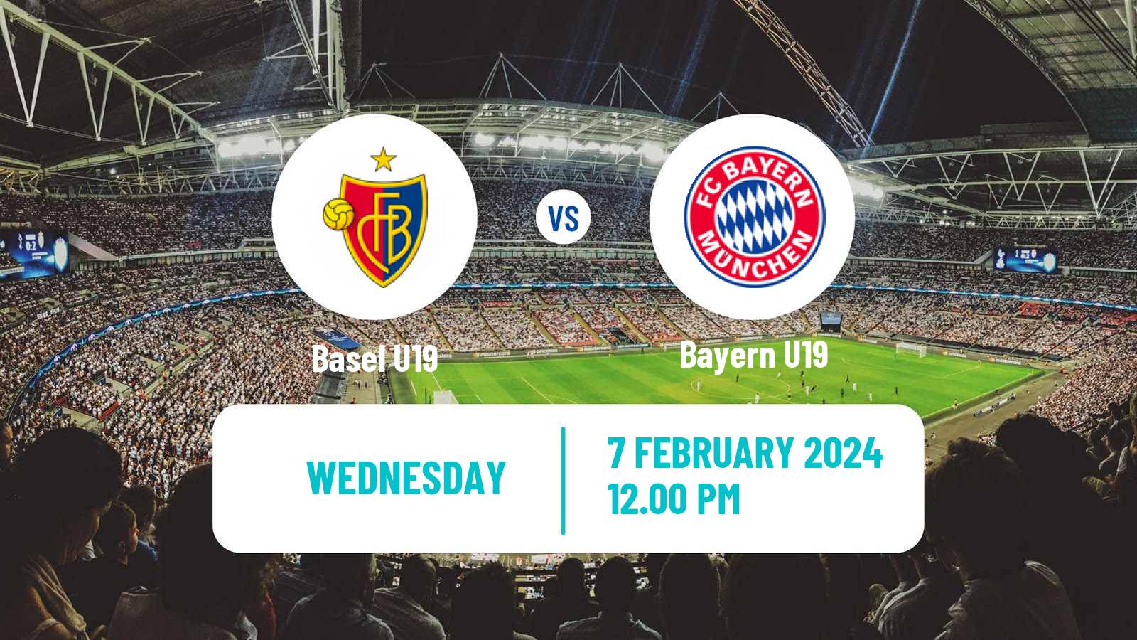 Soccer UEFA Youth League Basel U19 - Bayern U19