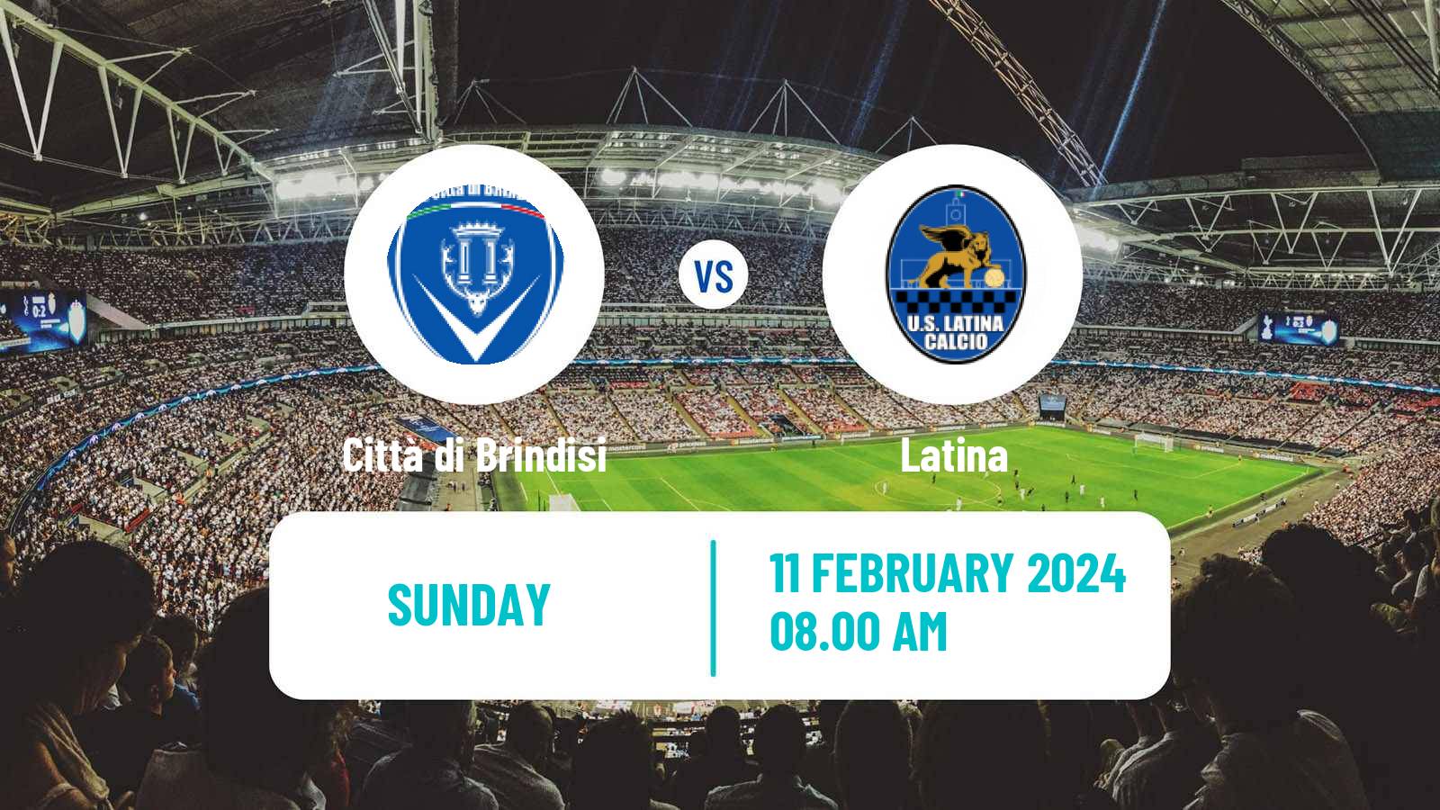 Soccer Italian Serie C Group C Città di Brindisi - Latina