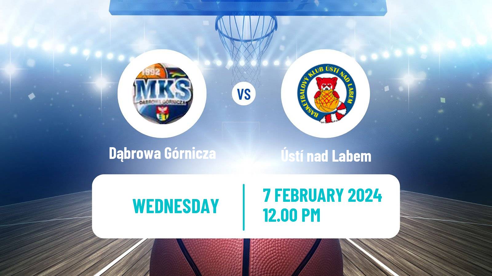 Basketball Alpe Adria Cup Dąbrowa Górnicza - Ústí nad Labem