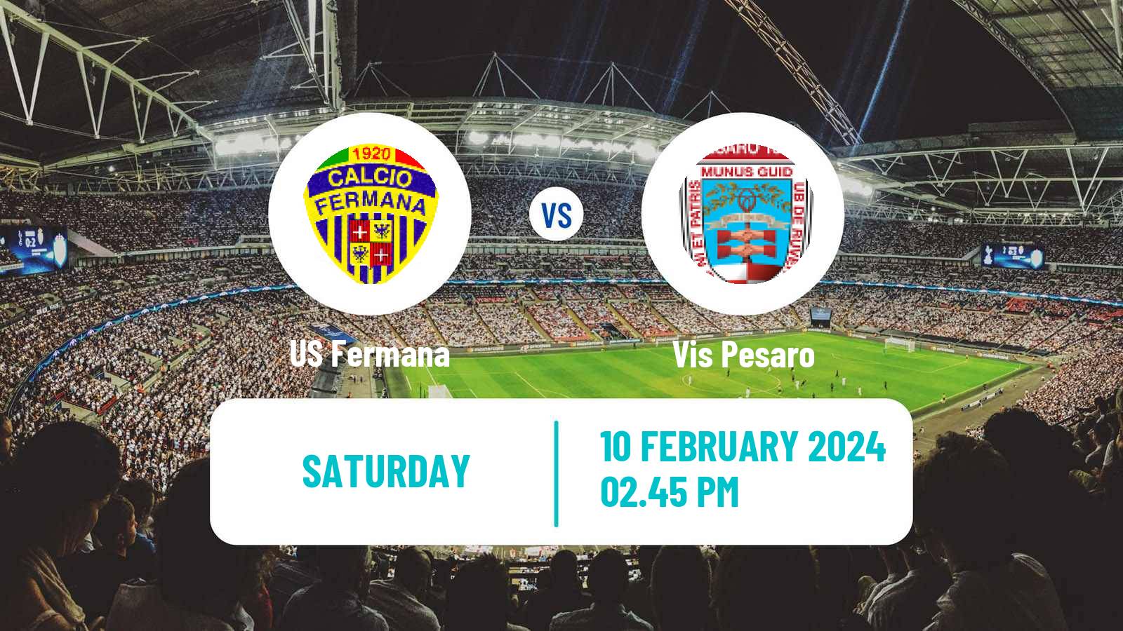 Soccer Italian Serie C Group B Fermana - Vis Pesaro