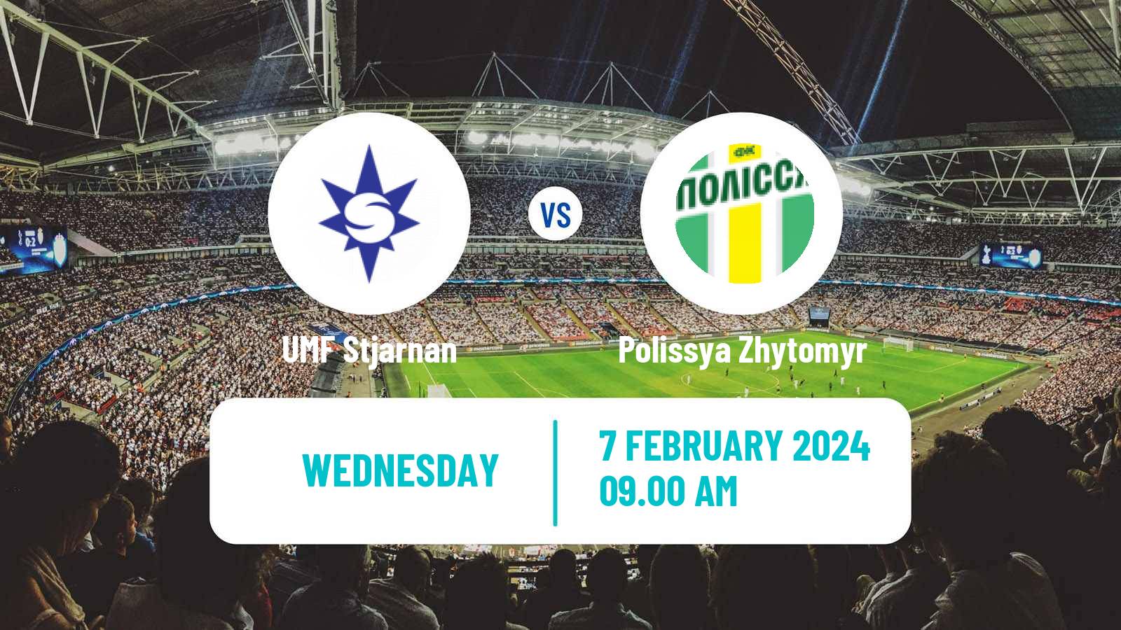 Soccer Club Friendly Stjarnan - Polissya Zhytomyr