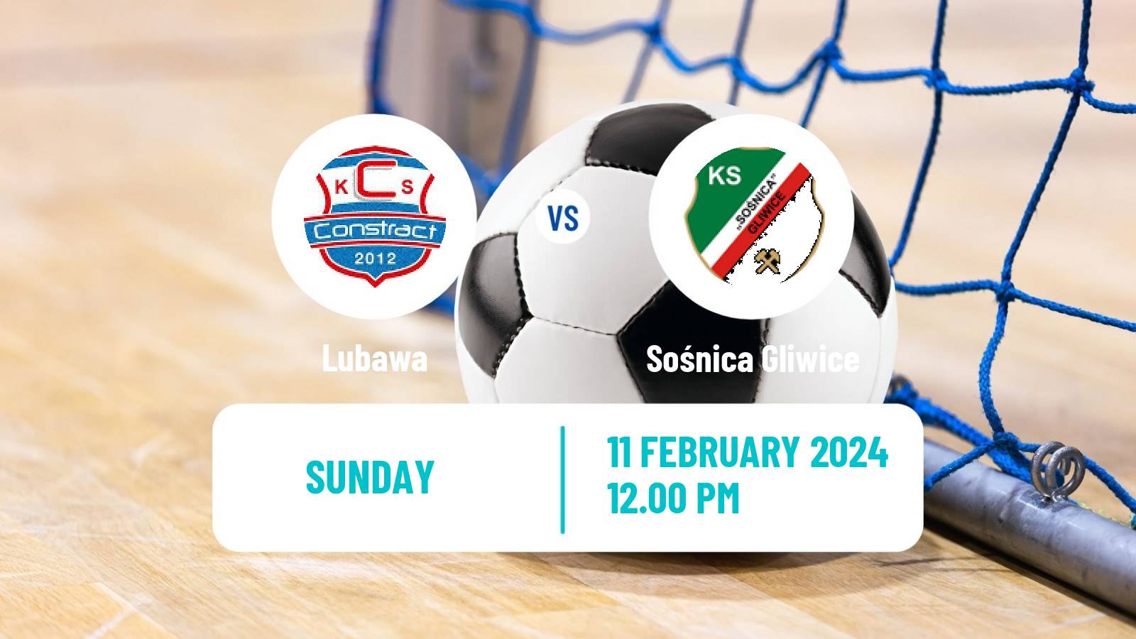 Futsal Polish Ekstraklasa Futsal Lubawa - Sośnica Gliwice