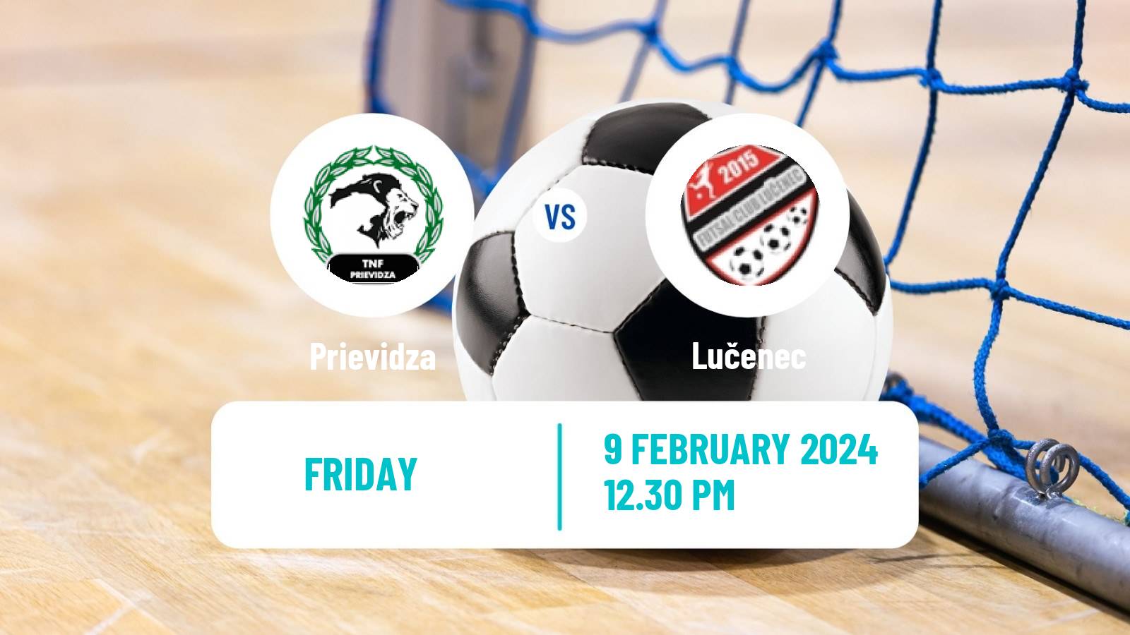 Futsal Slovak Extraliga Futsal Prievidza - Lučenec