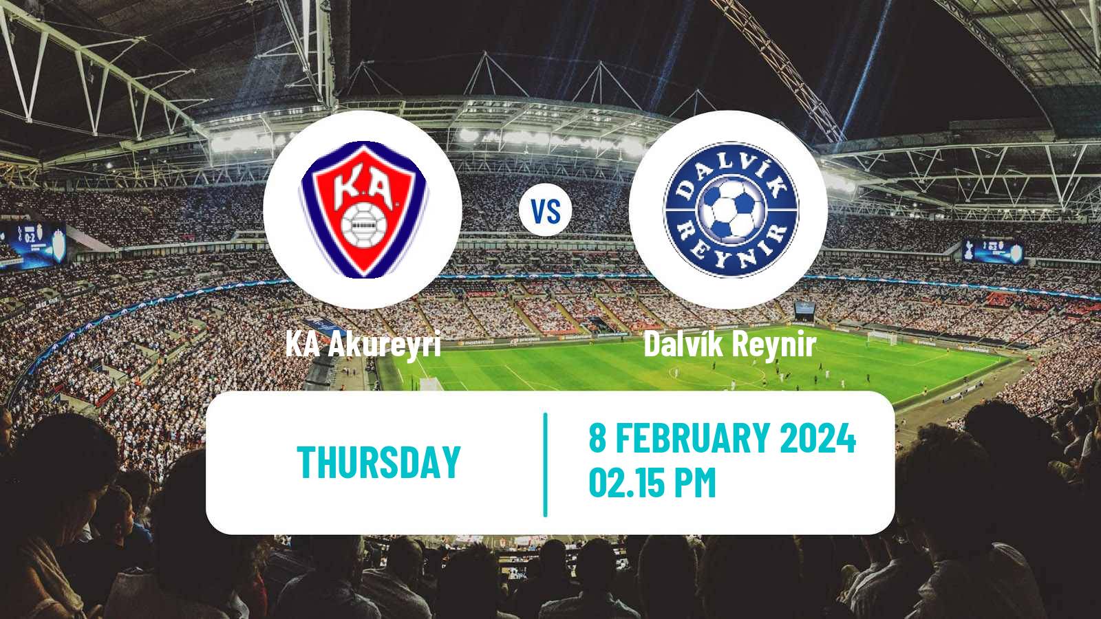 Soccer Icelandic League Cup KA Akureyri - Dalvík Reynir