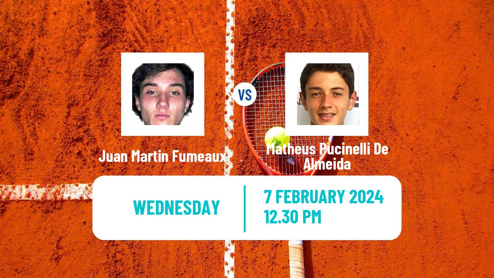 Tennis ITF M25 Punta Del Este Men Juan Martin Fumeaux - Matheus Pucinelli De Almeida