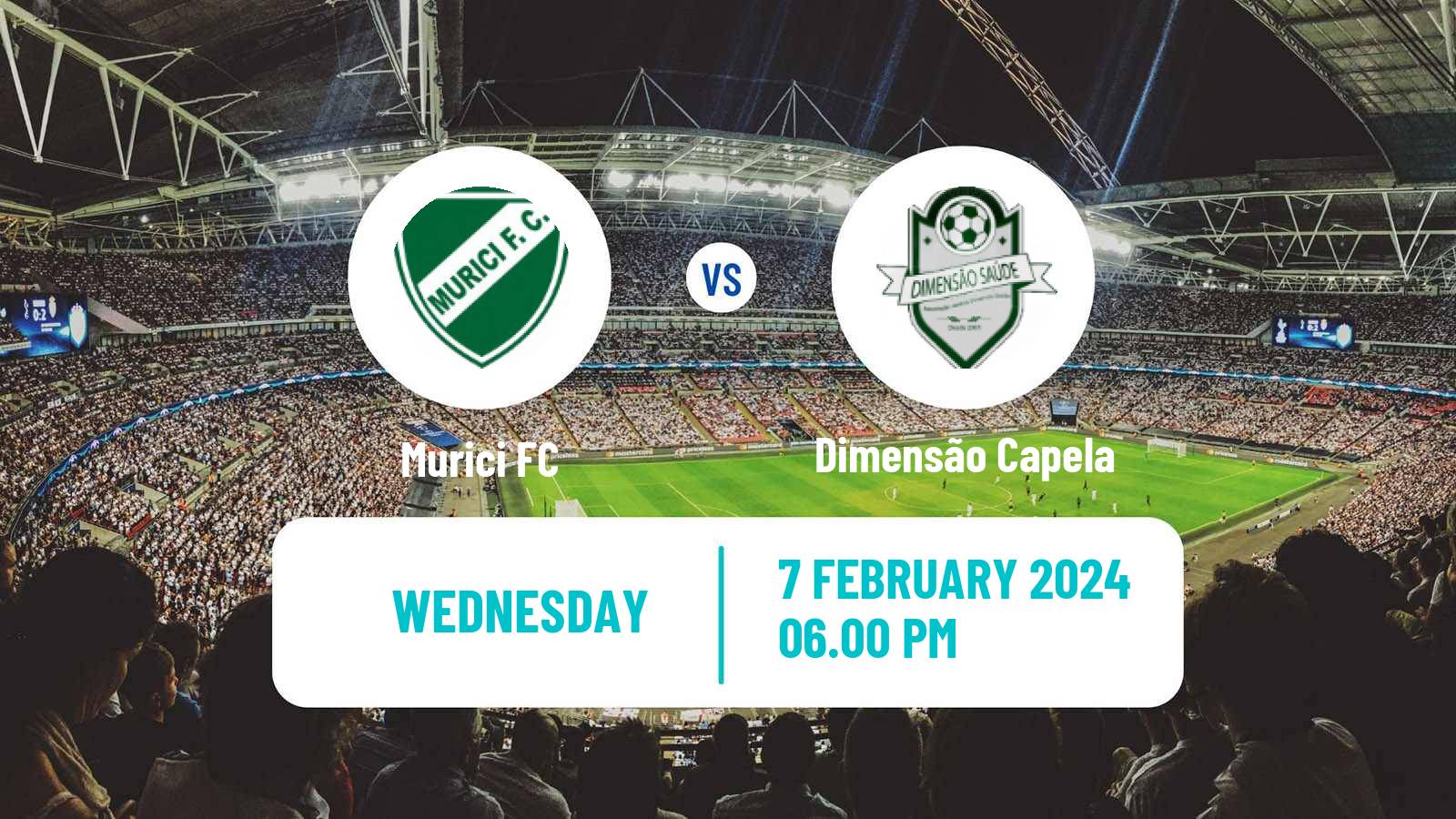 Soccer Brazilian Copa Alagoas Murici - Dimensão Capela
