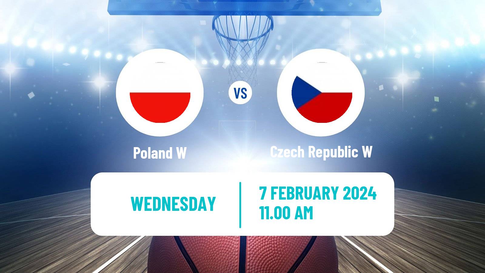 Basketball Friendly International Basketball Women Poland W - Czech Republic W