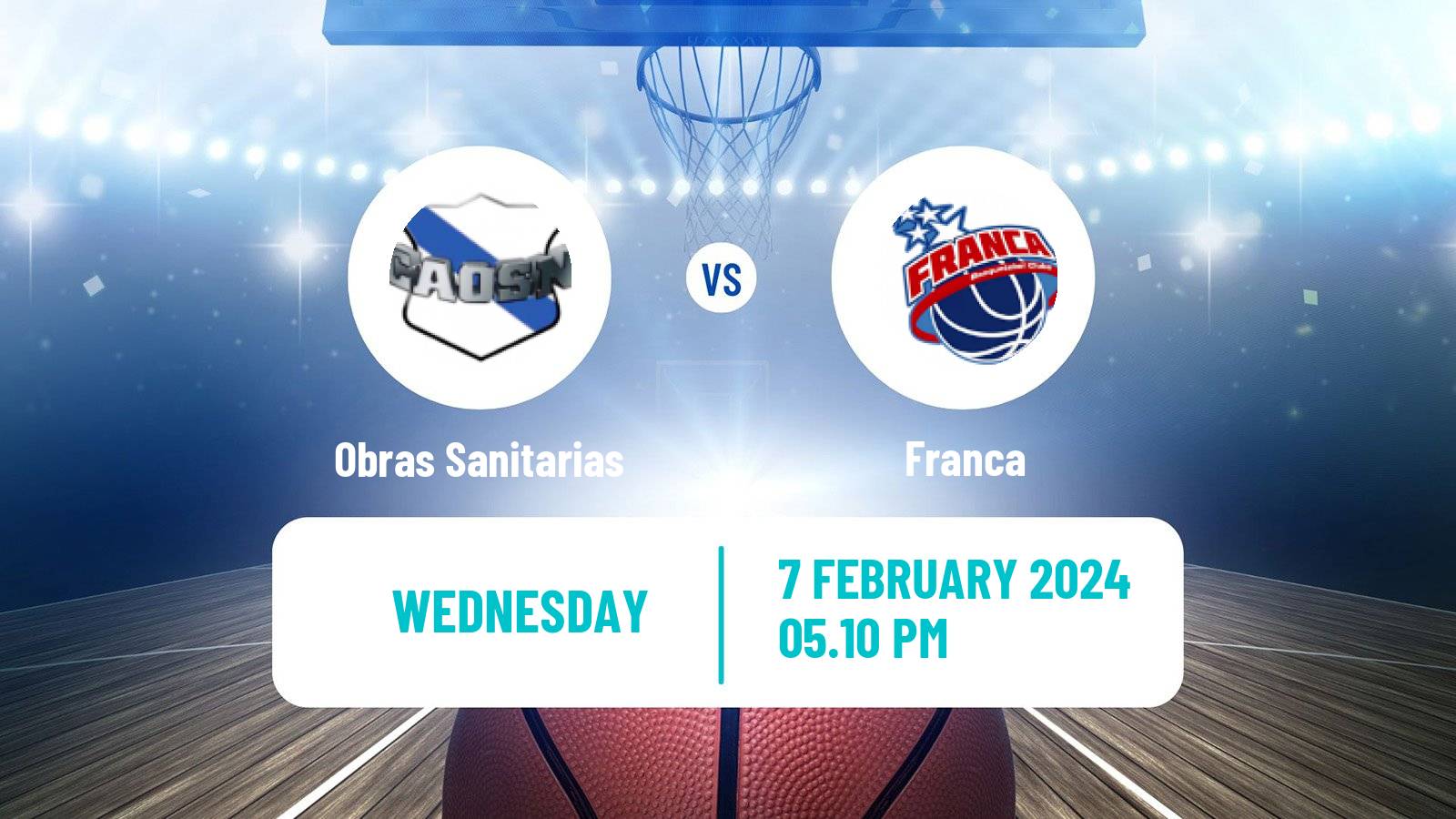 Basketball Champions League Americas Basketball Obras Sanitarias - Franca