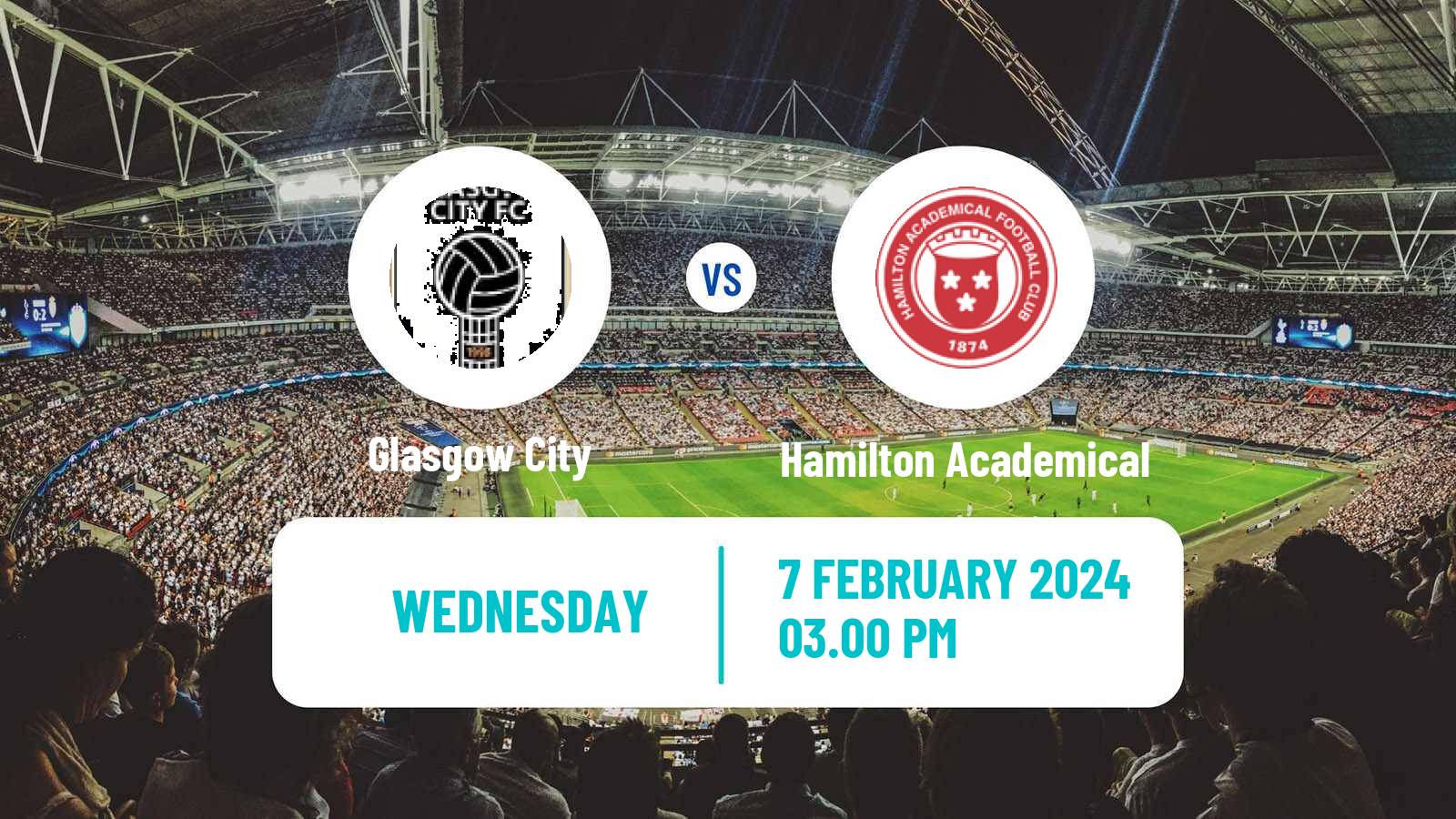 Football Scottish SWPL 1 Women Glasgow City - Hamilton Academical