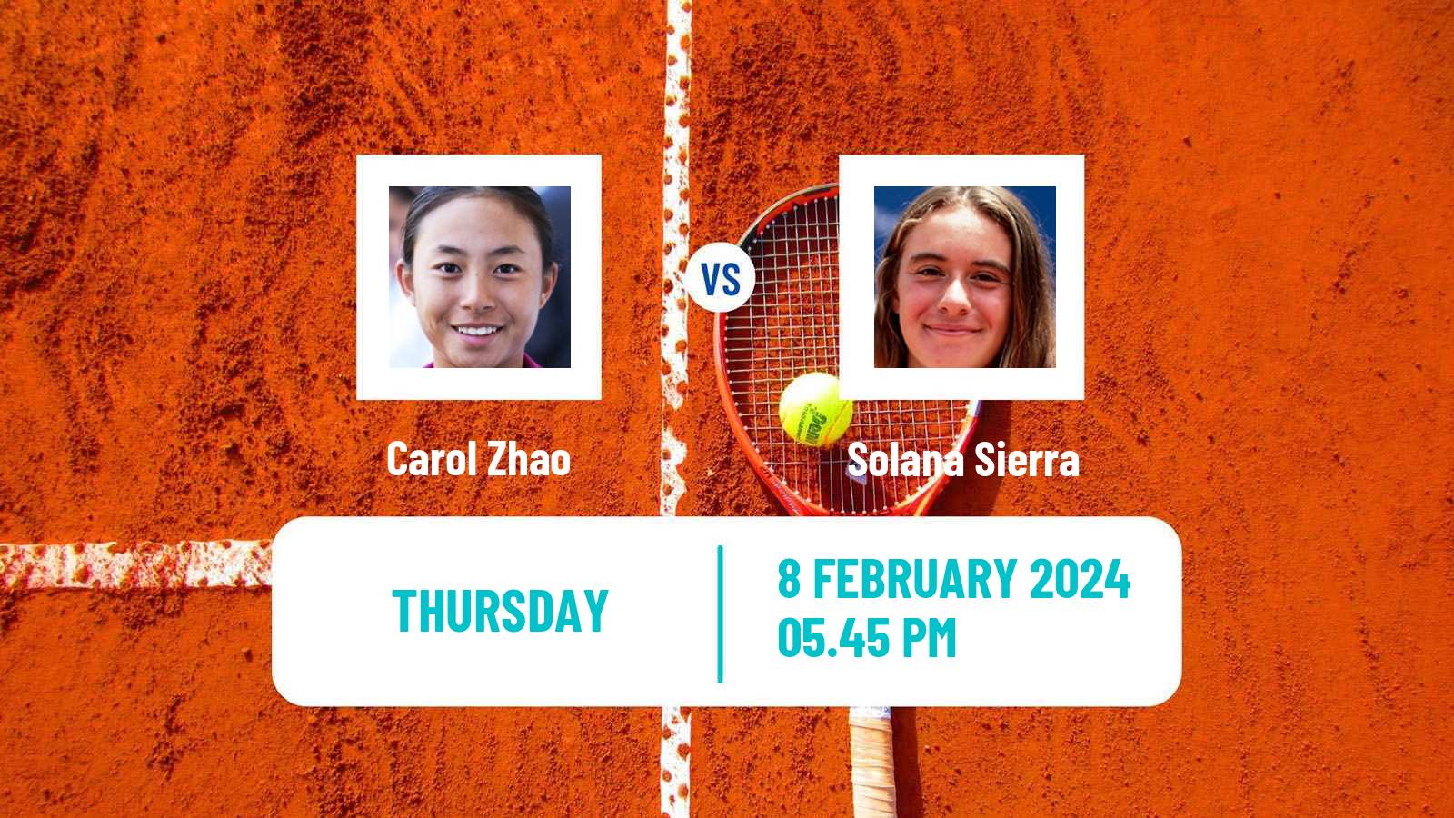 Tennis ITF W100 Irapuato Women Carol Zhao - Solana Sierra