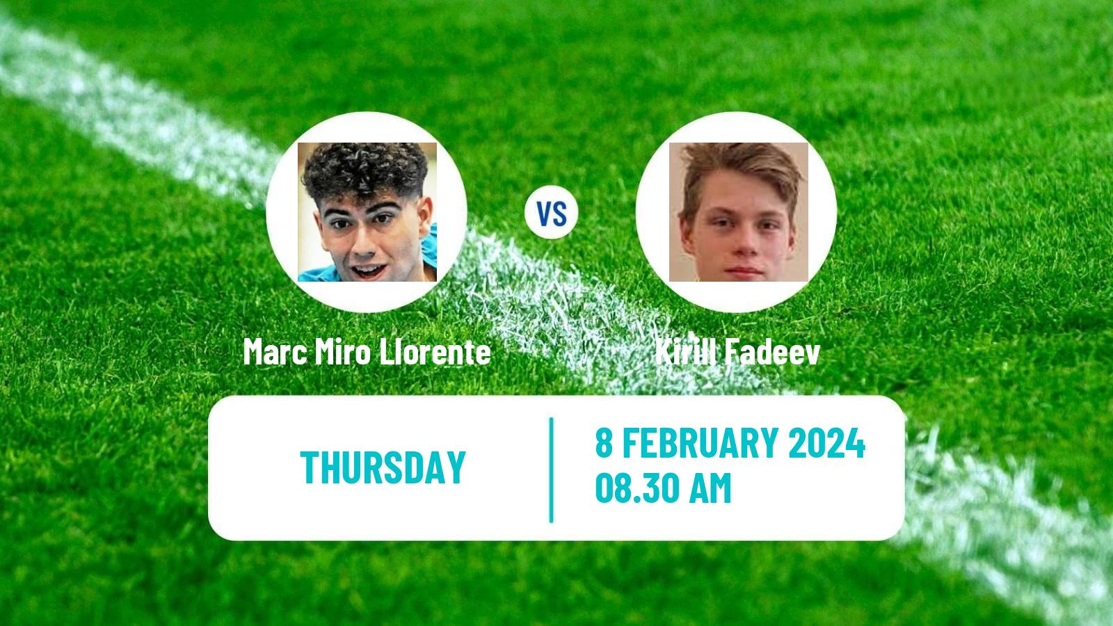 Table tennis Challenger Series Men Marc Miro Llorente - Kirill Fadeev
