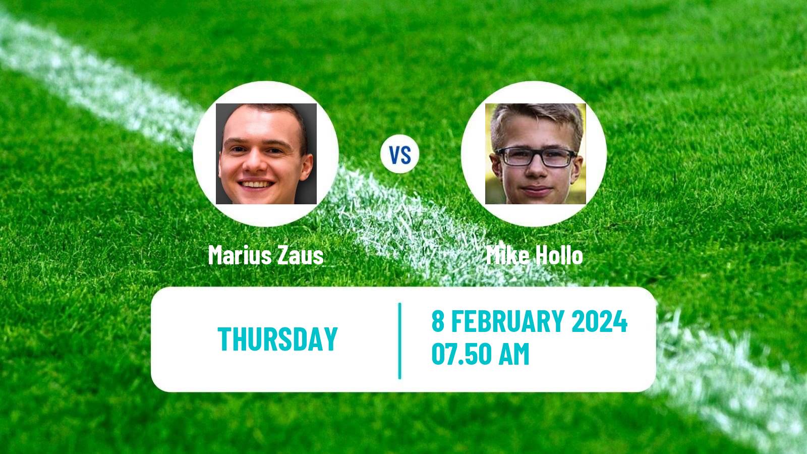 Table tennis Challenger Series Men Marius Zaus - Mike Hollo