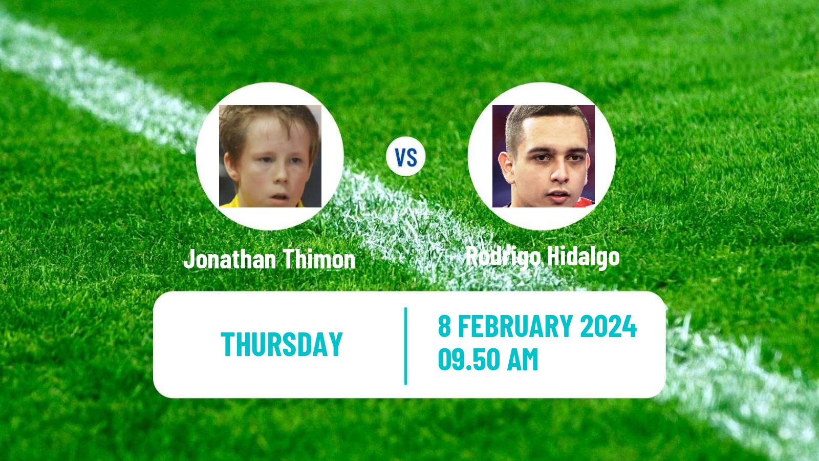 Table tennis Challenger Series Men Jonathan Thimon - Rodrigo Hidalgo