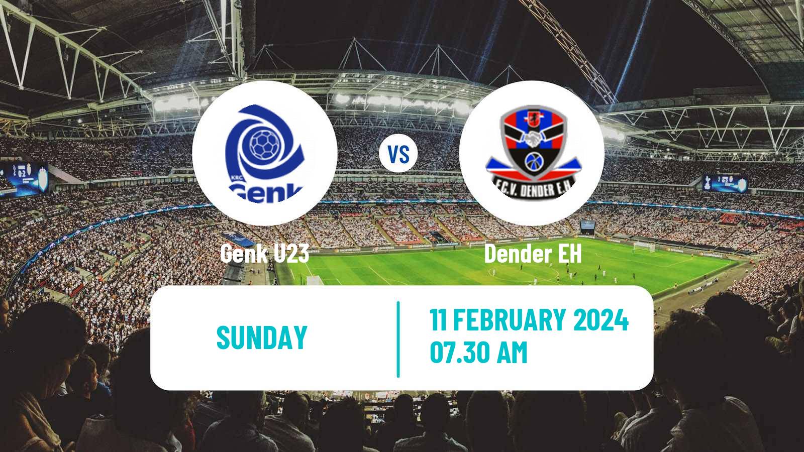 Soccer Belgian Сhallenger Pro League Genk U23 - Dender EH