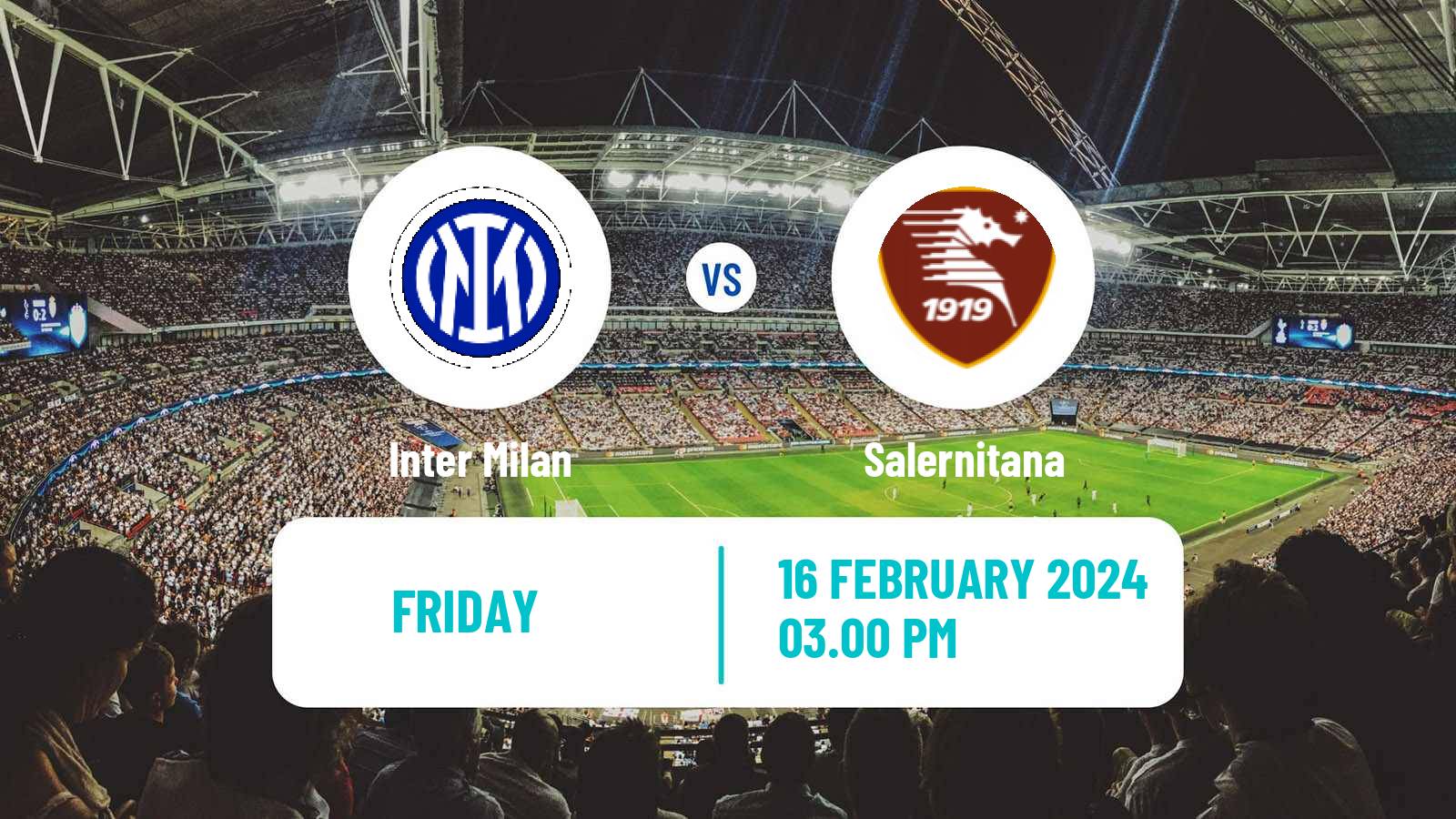 Soccer Italian Serie A Inter Milan - Salernitana