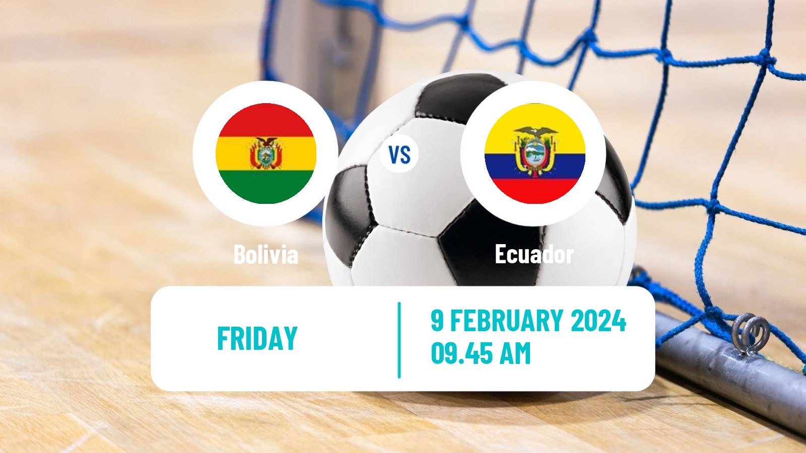 Futsal Copa America Futsal Bolivia - Ecuador