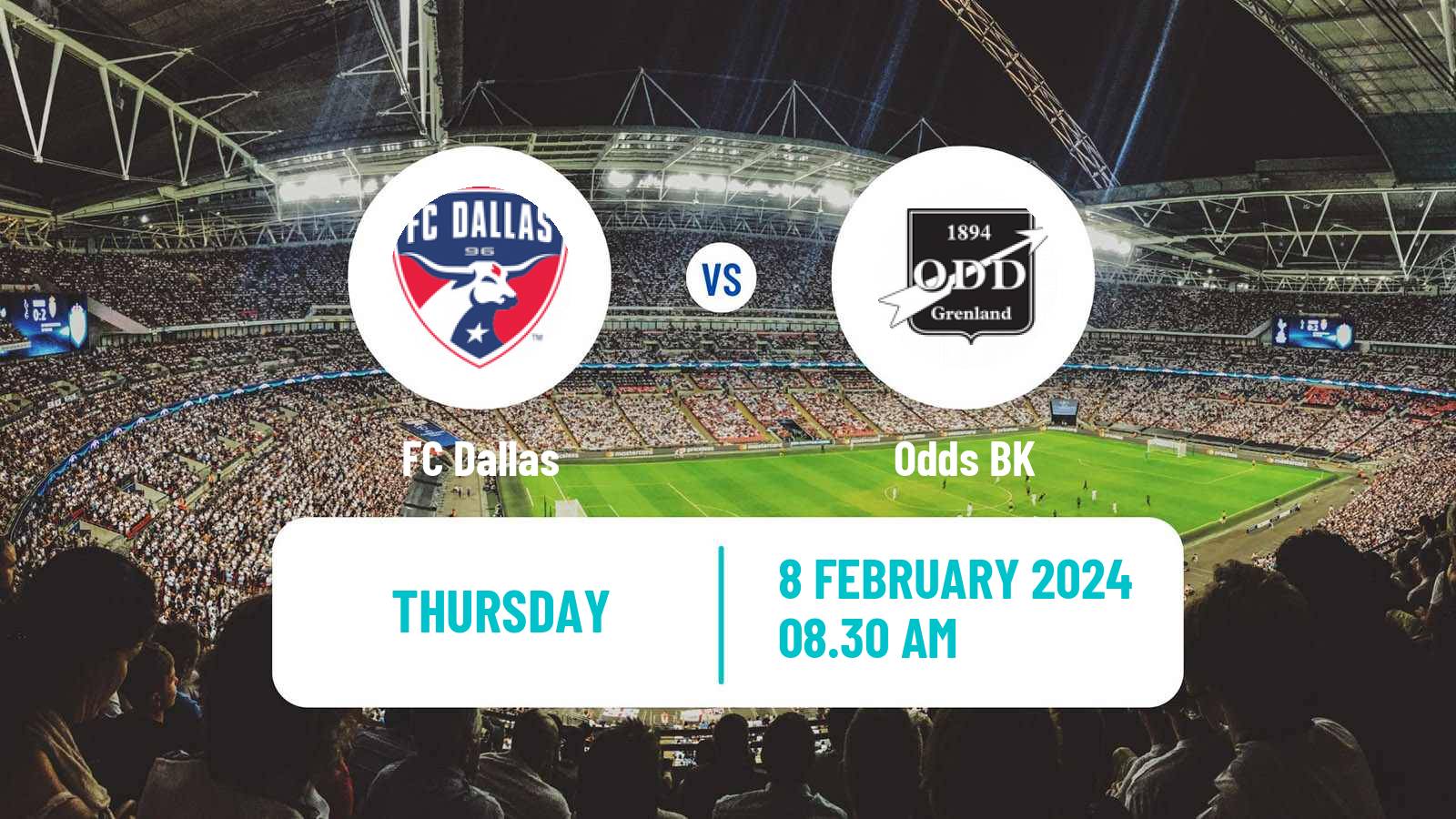 Football Club Friendly FC Dallas - Odd