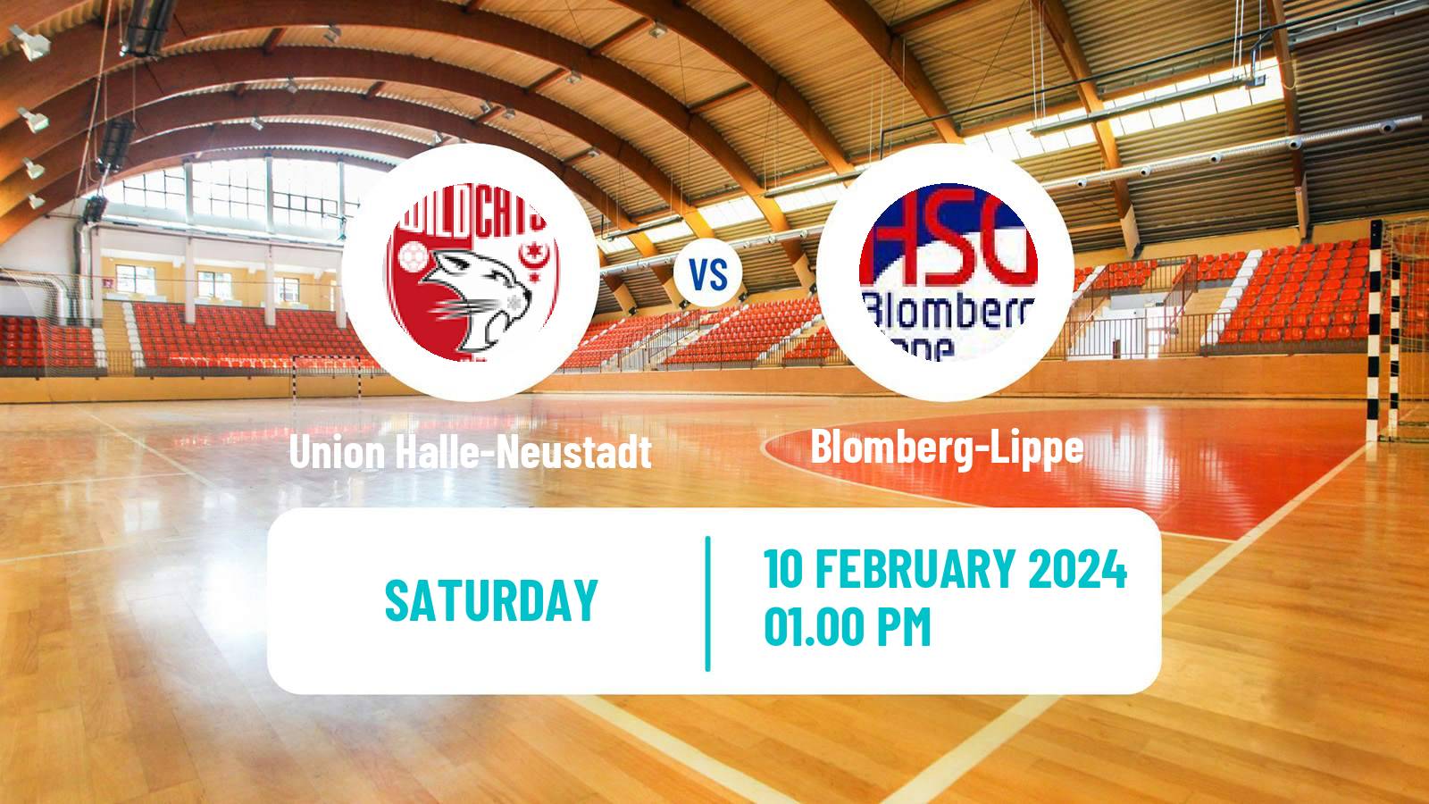 Handball German 1 Bundesliga Handball Women Union Halle-Neustadt - Blomberg-Lippe