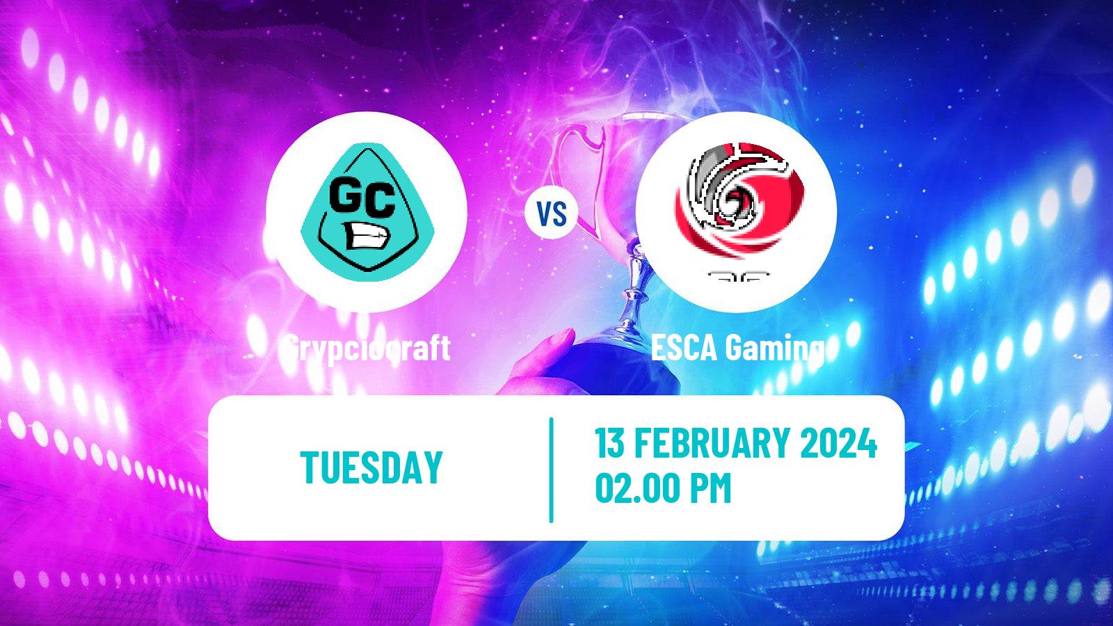 Esports League Of Legends Ultraliga Grypciocraft - ESCA Gaming
