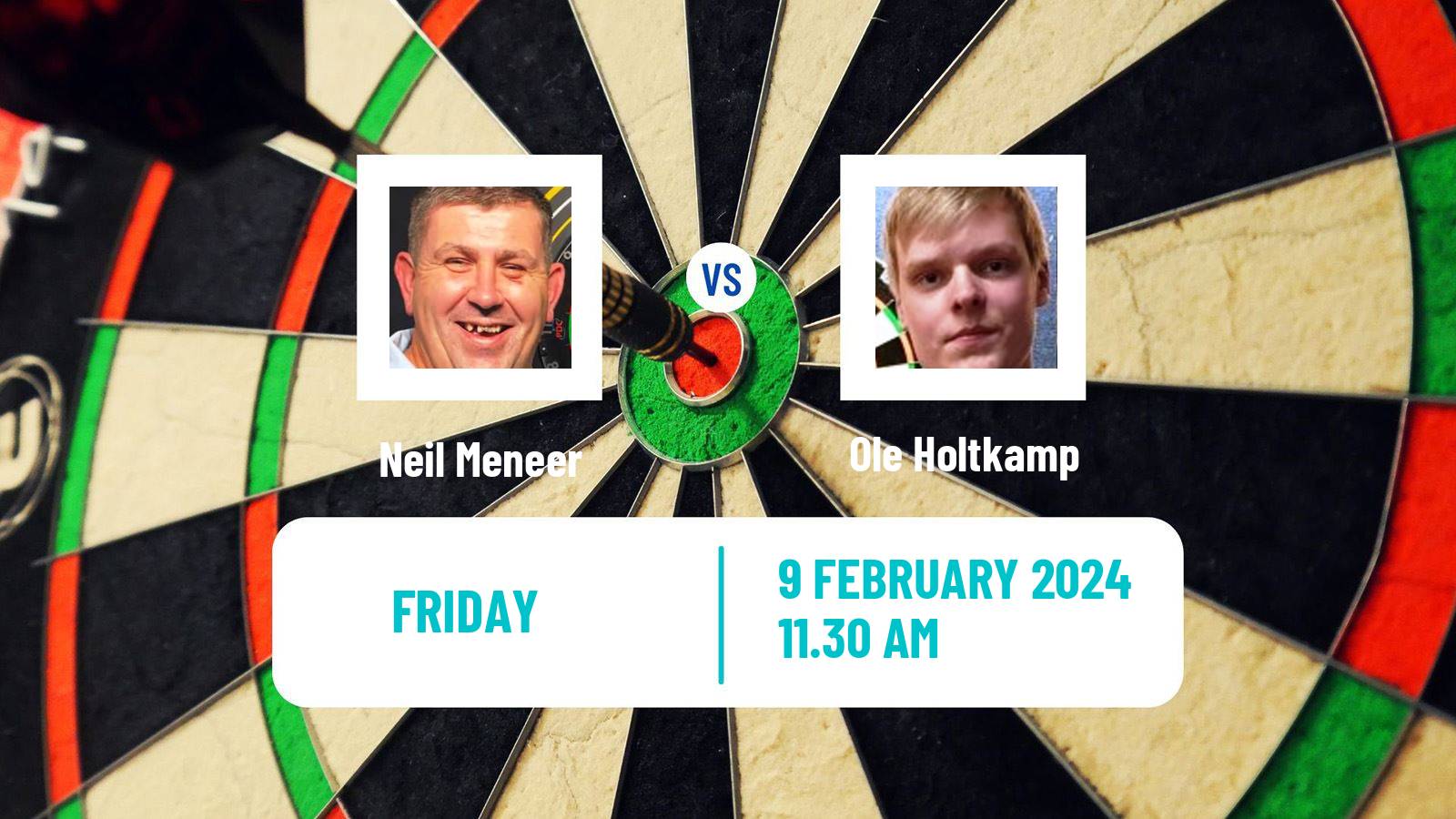 Darts Modus Super Series Neil Meneer - Ole Holtkamp