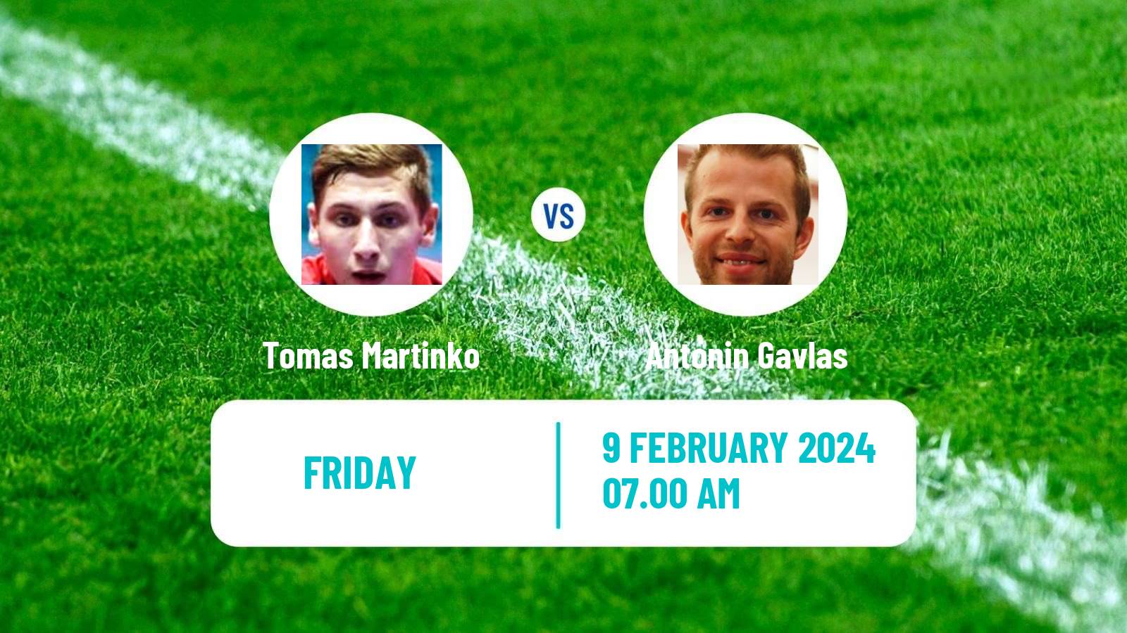 Table tennis Tt Star Series Men Tomas Martinko - Antonin Gavlas