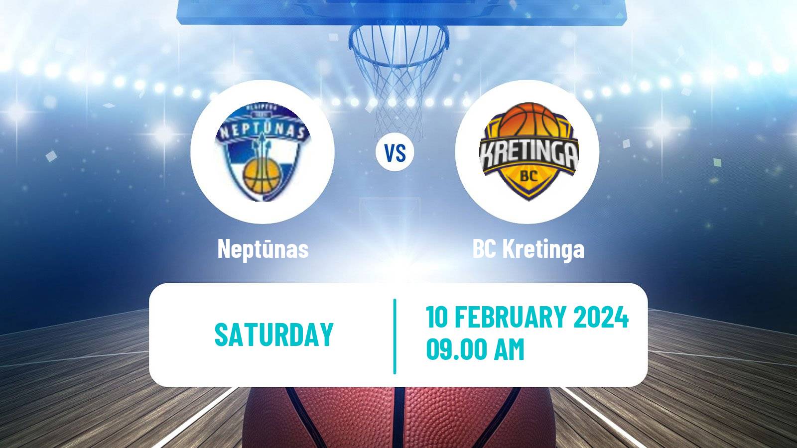 Basketball Lietuvos NKL Neptūnas - Kretinga