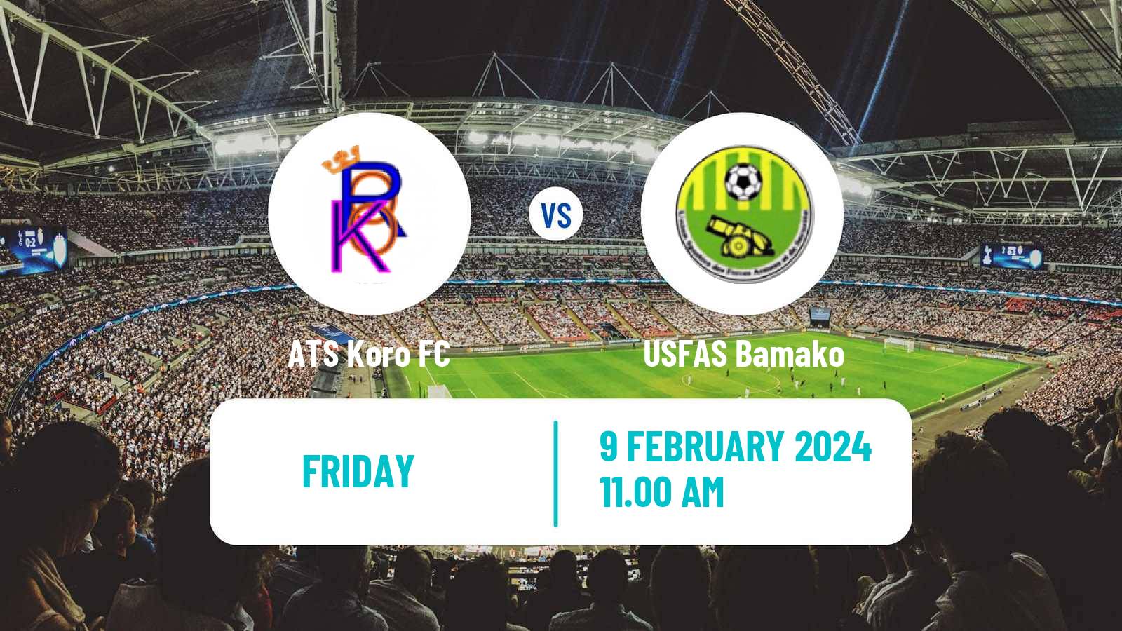 Football Malian Première Division Koro - USFAS Bamako