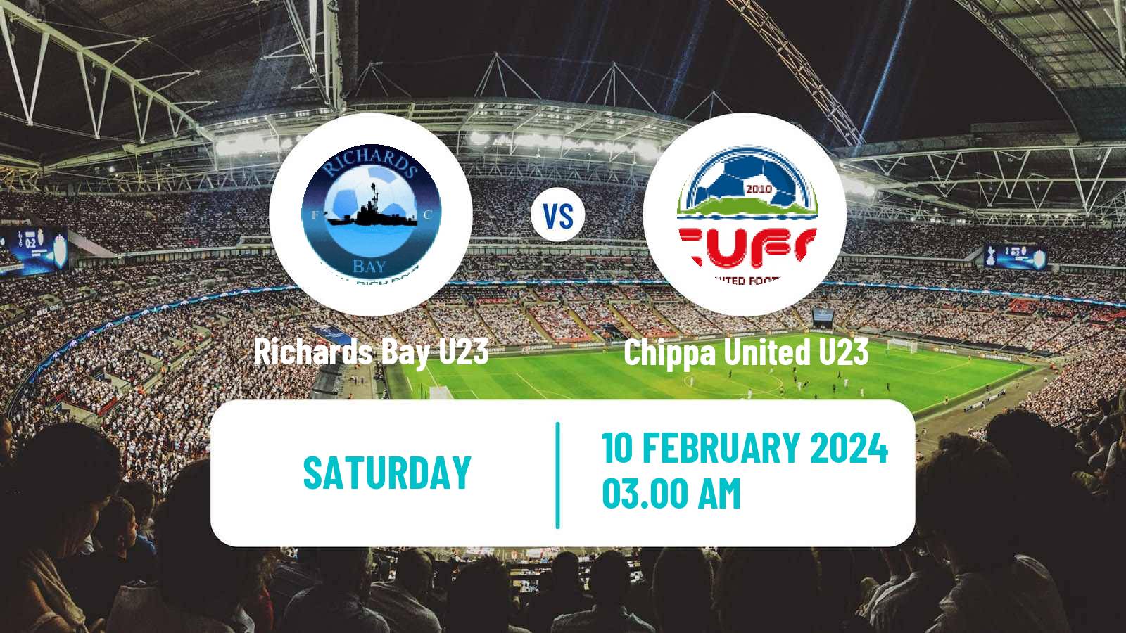 Football South African Diski Challenge Richards Bay U23 - Chippa United U23