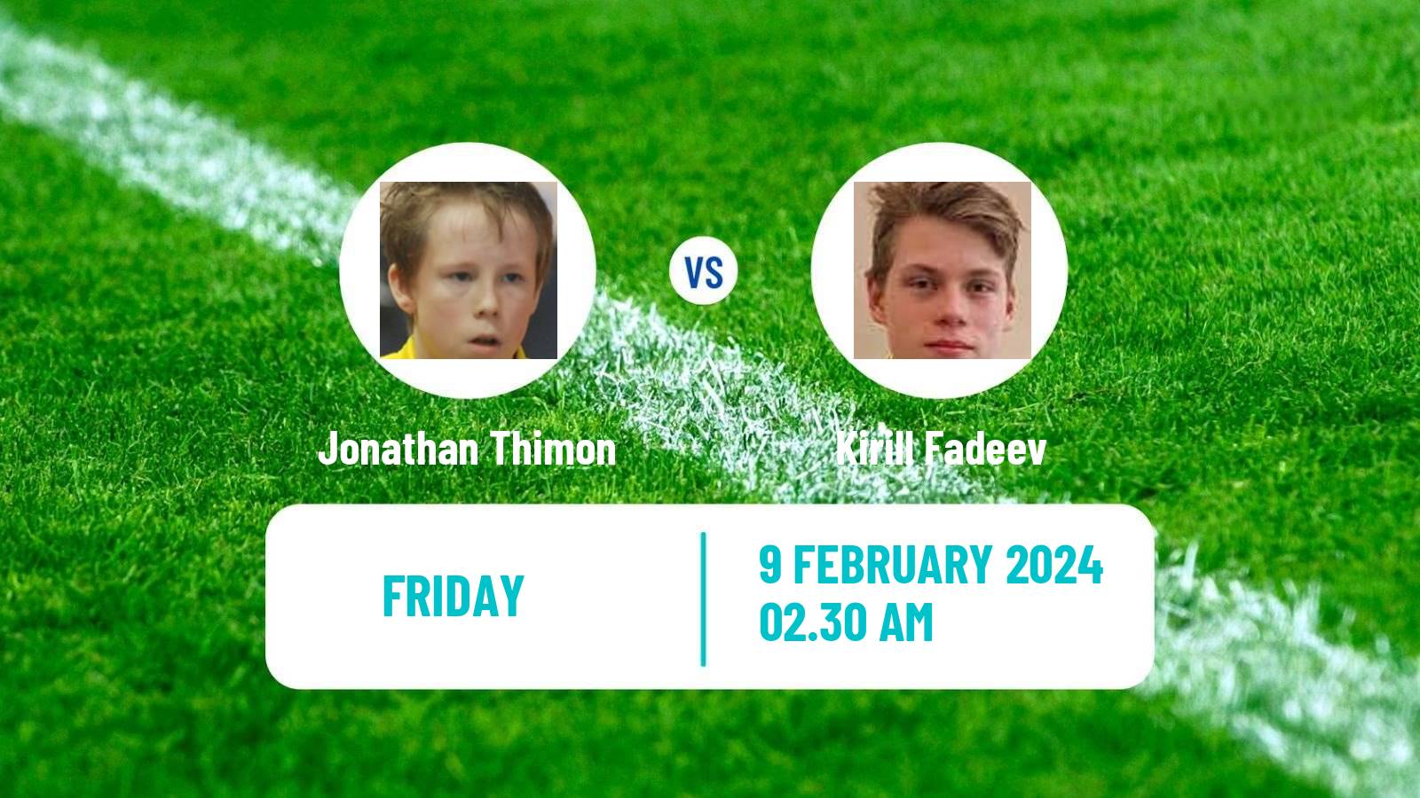 Table tennis Challenger Series Men Jonathan Thimon - Kirill Fadeev